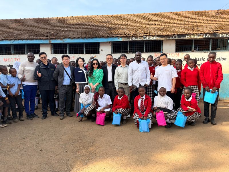 Kenya-China Chamber supports climate learning at Kibera Primary School