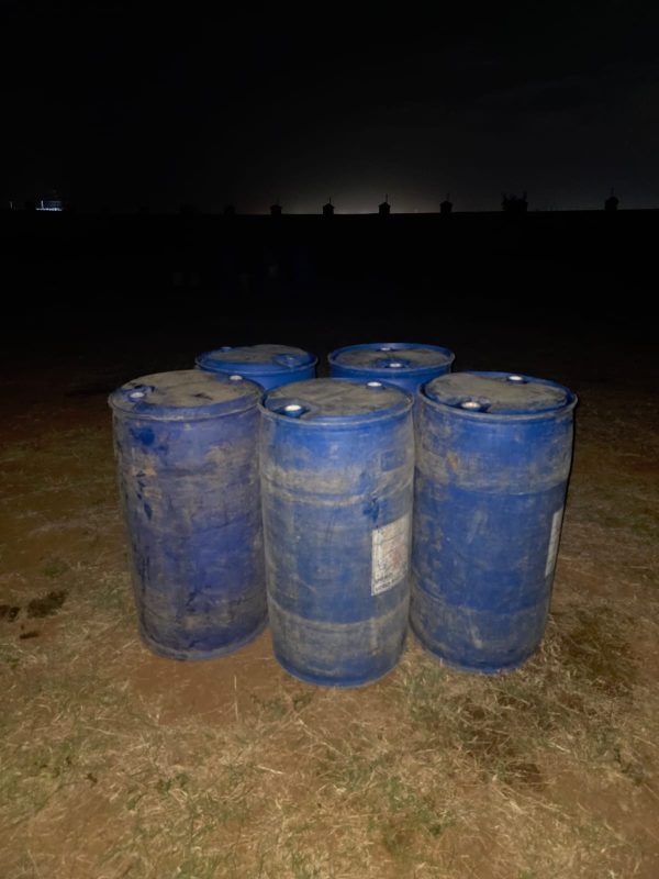 KRA seizes illicit ethanol worth Sh16.3mn near SGR corridor