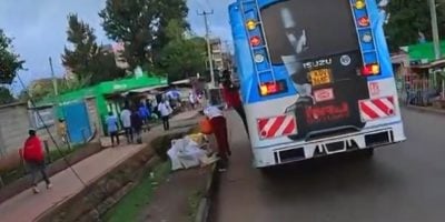 Tout caught on camera shoving woman into ditch suspended, NTSA