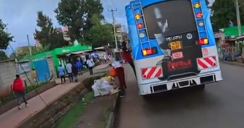Tout caught on camera shoving woman into ditch suspended, NTSA