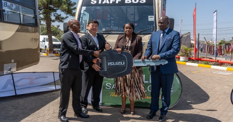 KSLH flags off new buses to upgrade operations at Tsavo Safari Lodges