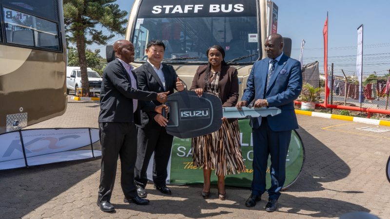 KSLH flags off new buses to upgrade operations at Tsavo Safari Lodges