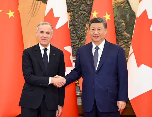Trump threatens Canada with 100% tariffs if it ‘makes a deal with China’