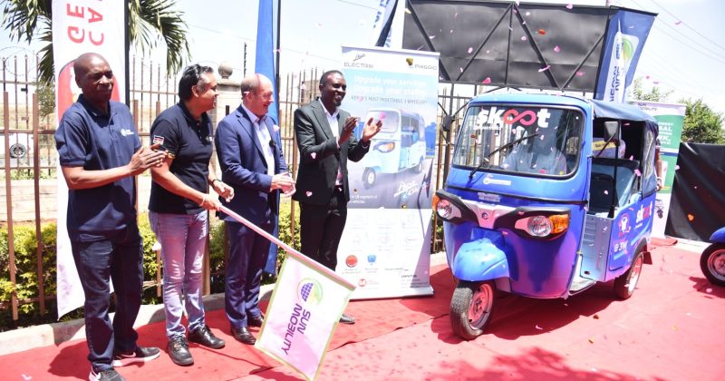 Skoot rolls out electric tuk-tuks in Nairobi