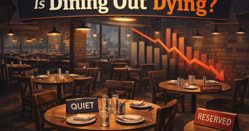 Is dining out dying out?