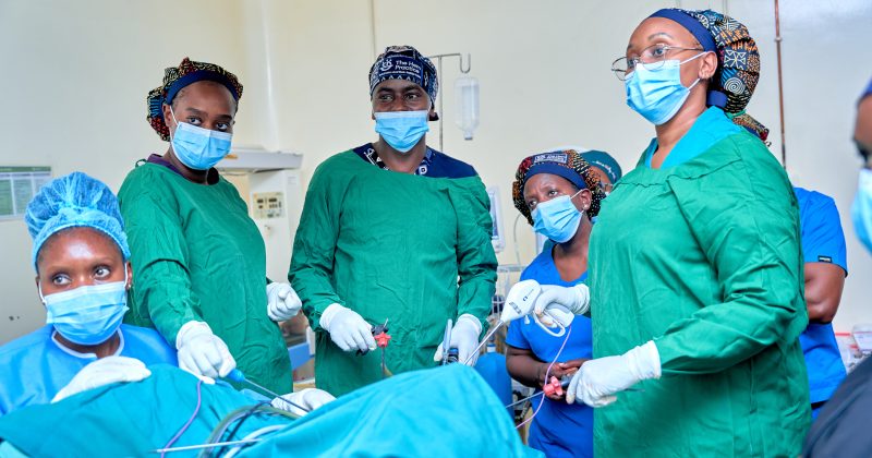 Kenyan-made tool boosts keyhole surgery skills