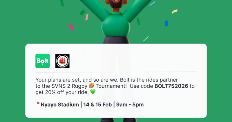 Bolt named mobility partner for HSBC SVNS Nairobi leg