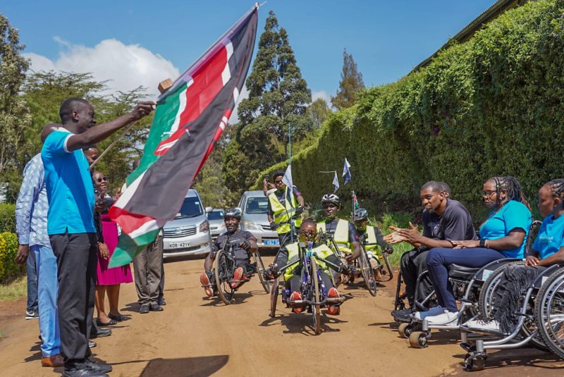 Six wheelchair users begin Kijabe–Kakamega trek to boost access to pediatric wheelchairs
