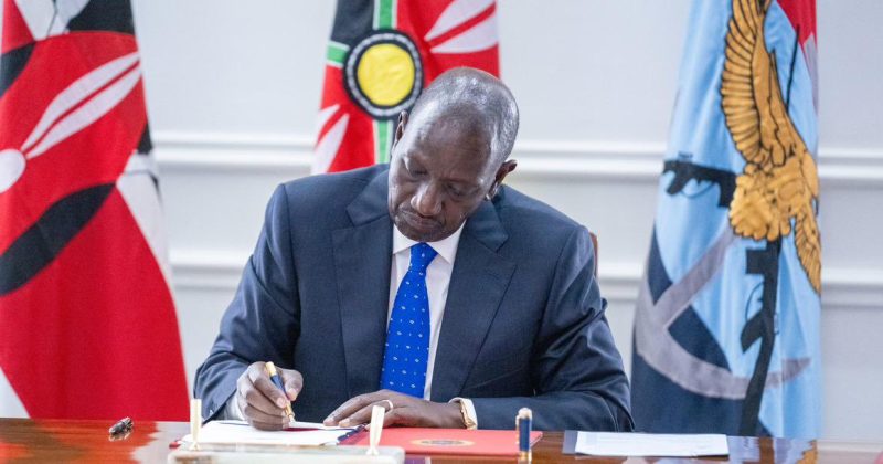 Ruto signs Infrastructure Fund law to unlock Sh5tn development plan