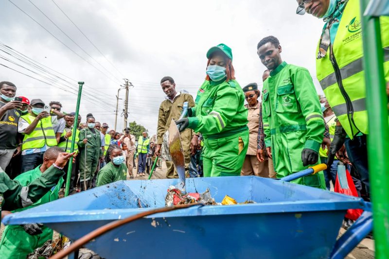 Deputy President Spouse Leads Community Push to Clean Up Dandora