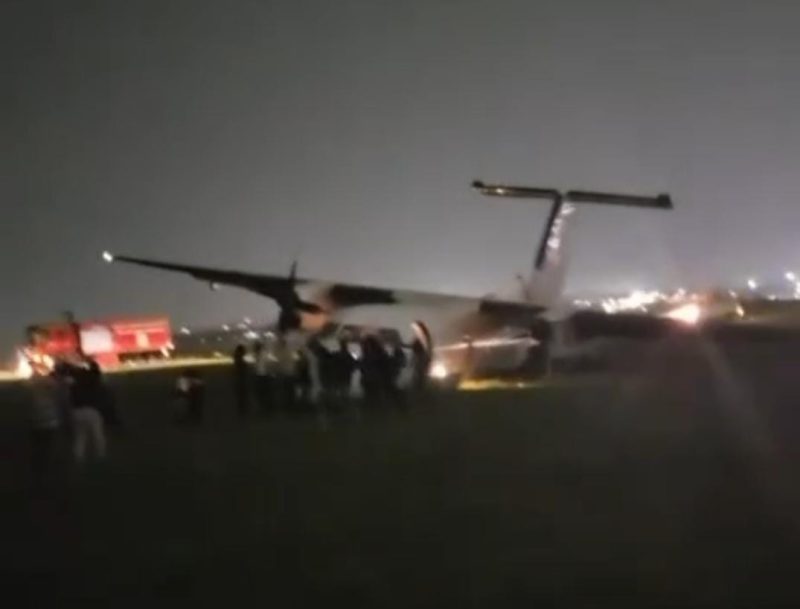 Plane veers off runway at Wilson Airport, no injuries