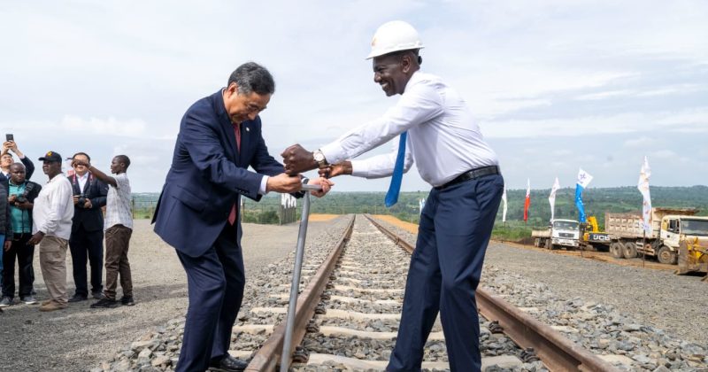Ruto breaks ground on Sh549bn Naivasha–Malaba SGR extension
