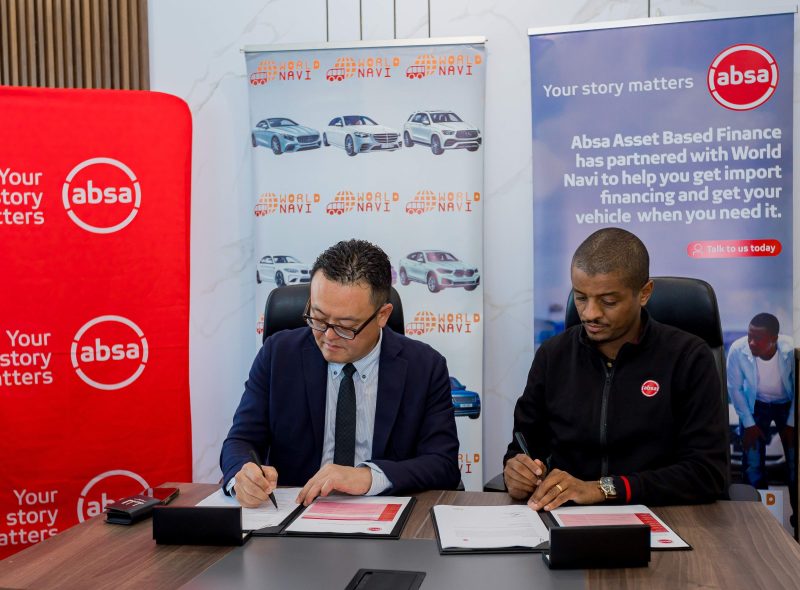 Vehicle importers tap new financing model in Absa–World Navi pact