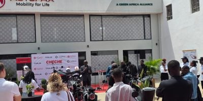 Autopax unveils locally assembled Cheche e-motorcycle with battery swap
