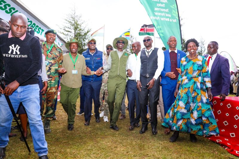 PS Mugambi Lauds Kibiwott’s 23,000 Tree Feat, Rallies Public Participation