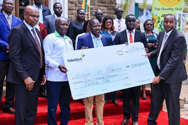Sidian Bank backs Eldoret City Marathon with Sh500,000