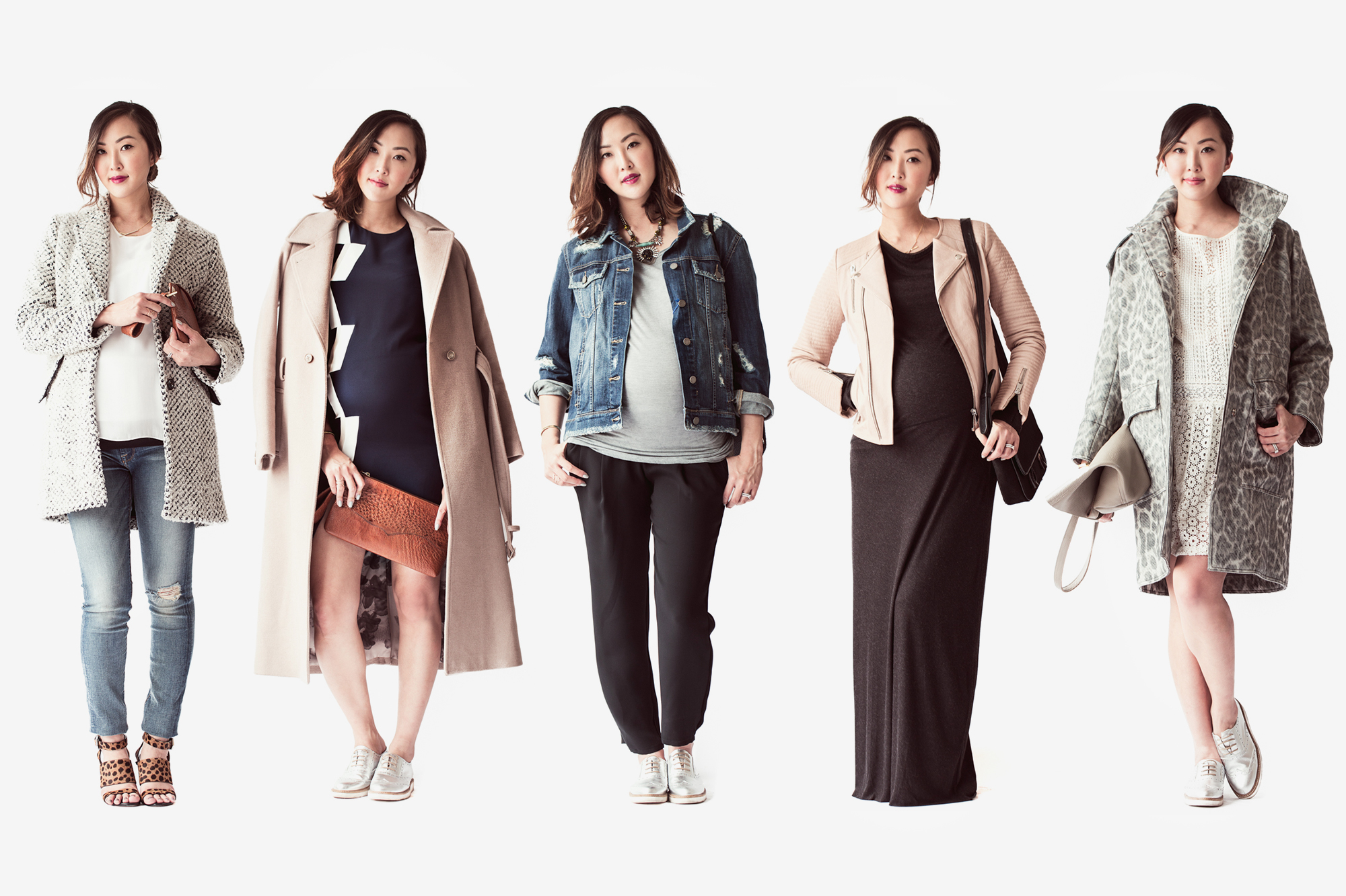 Chriselle Lim dressing baby bump
