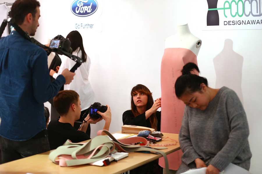 Ford Puts Car Seats on the Catwalk, Designers Recycle Auto Parts