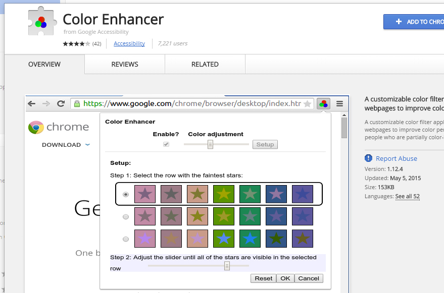chrome colour