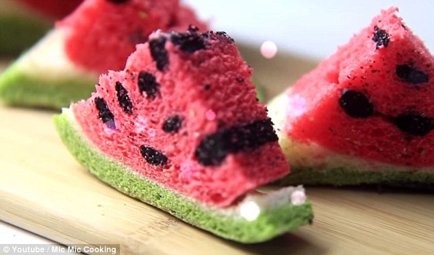 Watermelon toast