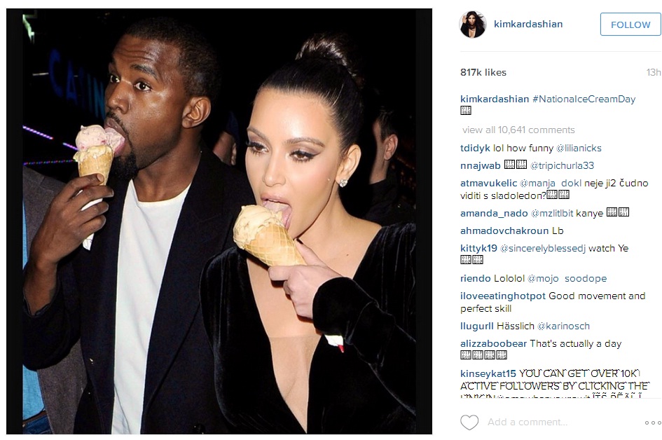 kardashian ice cream