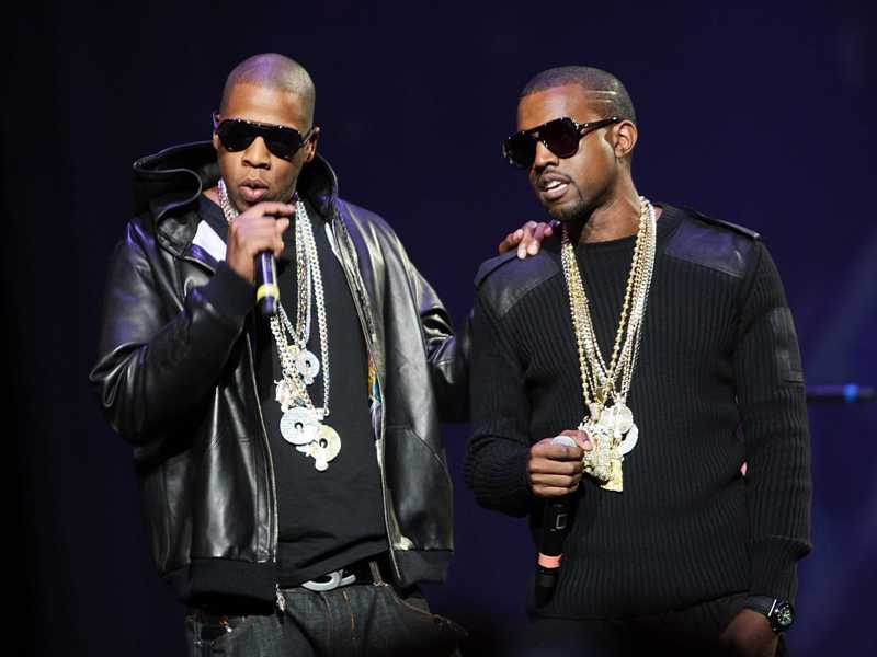 Kanye West and Jay Z