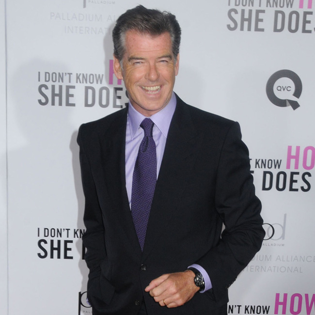 Celebrity guests arrive for the New York Premiere of "I Don't Know How She Does It", held at AMC Loews Lincoln Square in New York City. Pictured: Pierce Brosnan Ref: SPL316795 120911 Picture by: Johns PKI / Splash News Splash News and Pictures Los Angeles: 310-821-2666 New York: 212-619-2666 London: 870-934-2666 photodesk@splashnews.com 