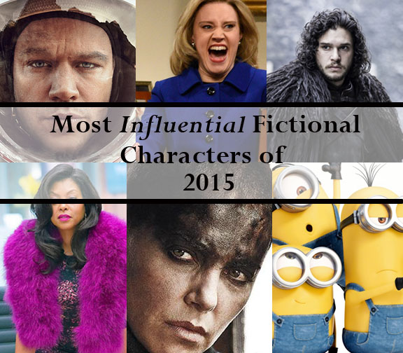 Most influential fictional characters of 2015