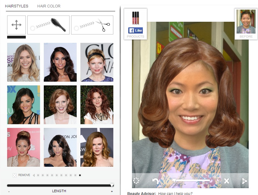 modiface makeover