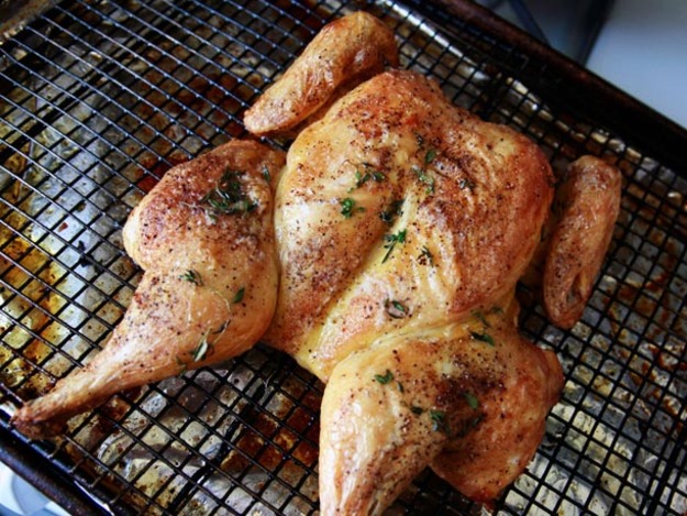 butterfly a chicken