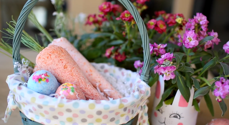 DIY Carrot bath bombs 2