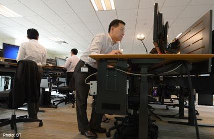 Working while standing