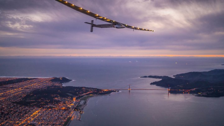 sun-powered plane