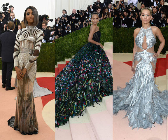 Jourdan Dunn, Zoe Saldana, Rita Ora