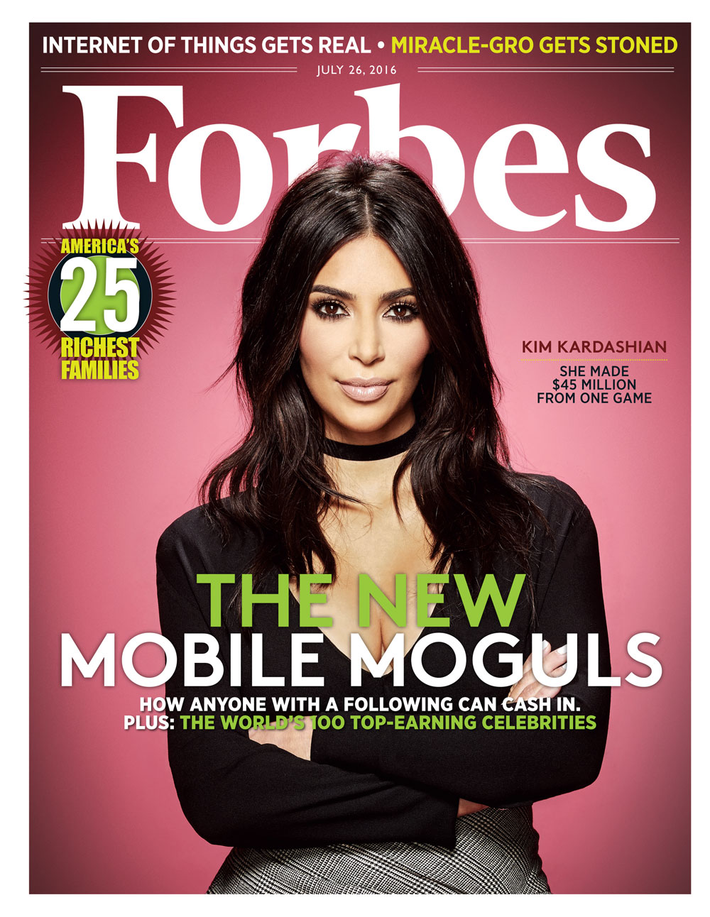 Kim Kardashian West Forbes