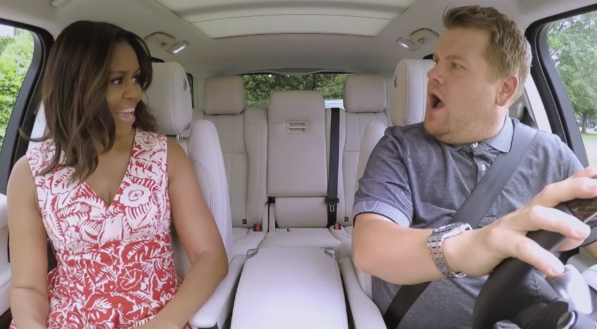 james corden michelle obama