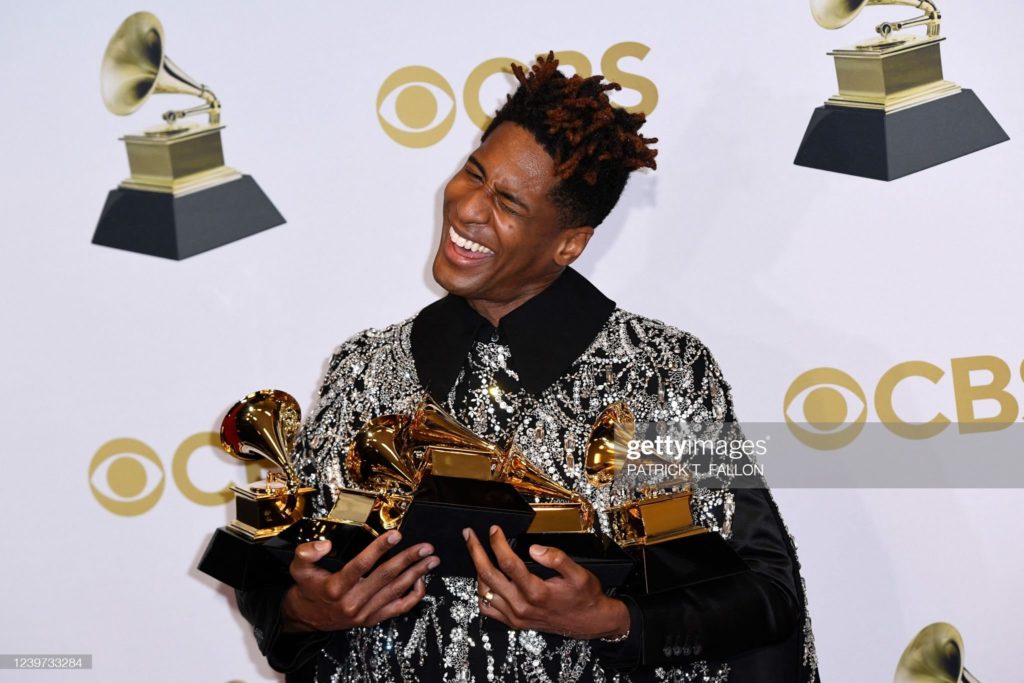 This image has an empty alt attribute; its file name is john-baptiste-grammys-2022-1024x683.jpeg