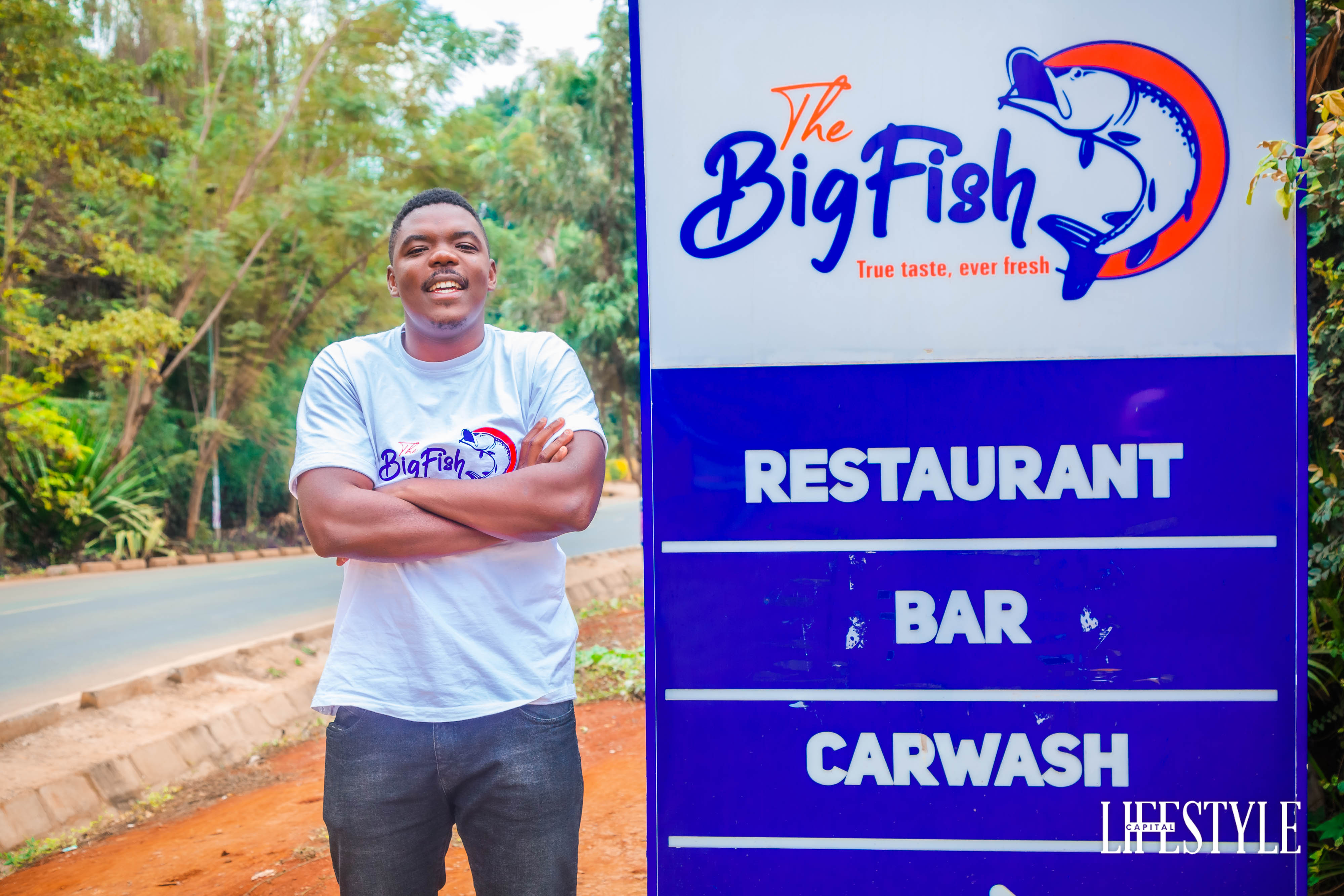 Nairobi’s most popular fish restaurant- The Big Fish by Osumo Brad. A must visit