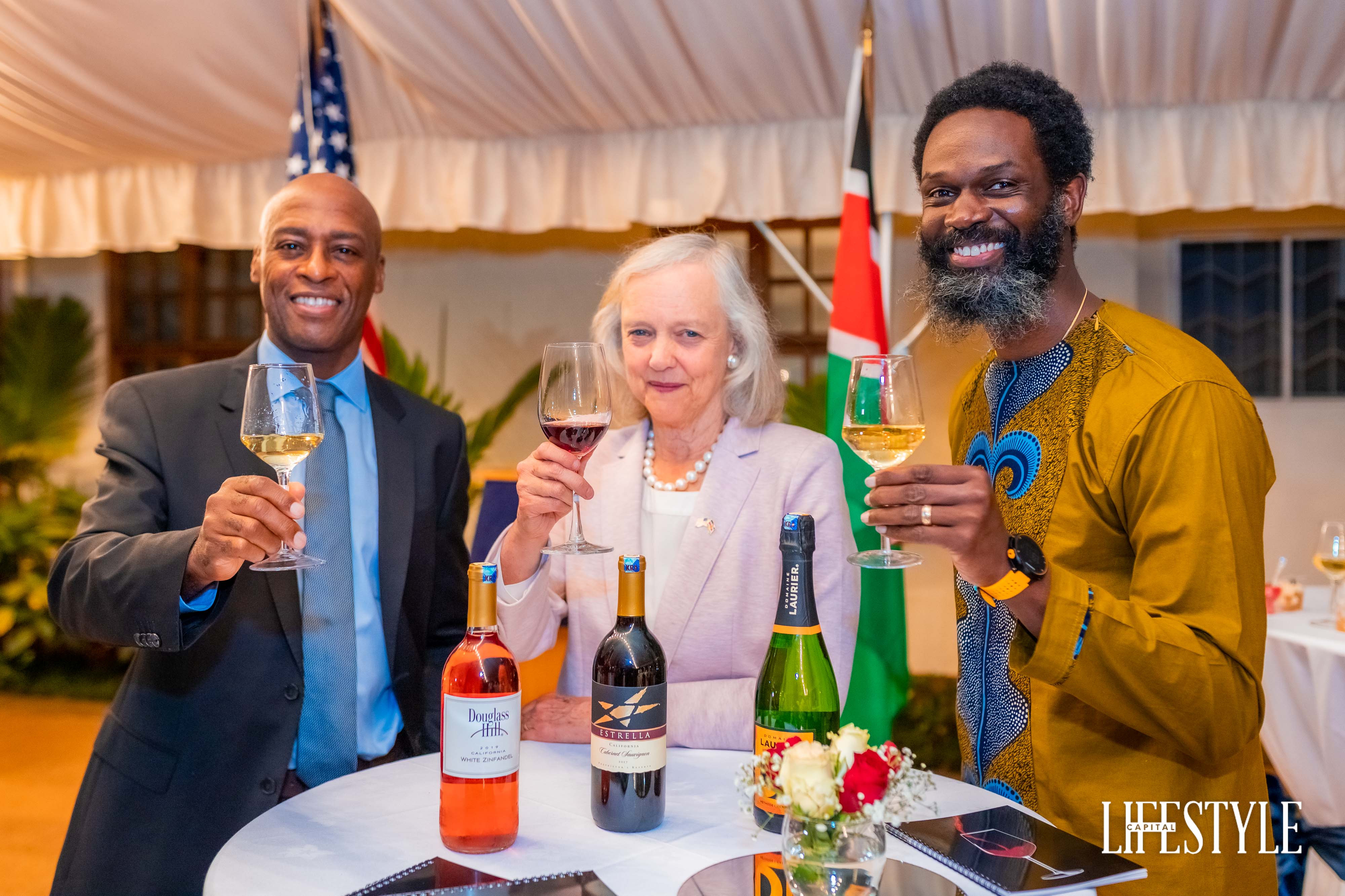 US Ambassador to Kenya hosts Wine tasting and launch of California Wines in Kenya