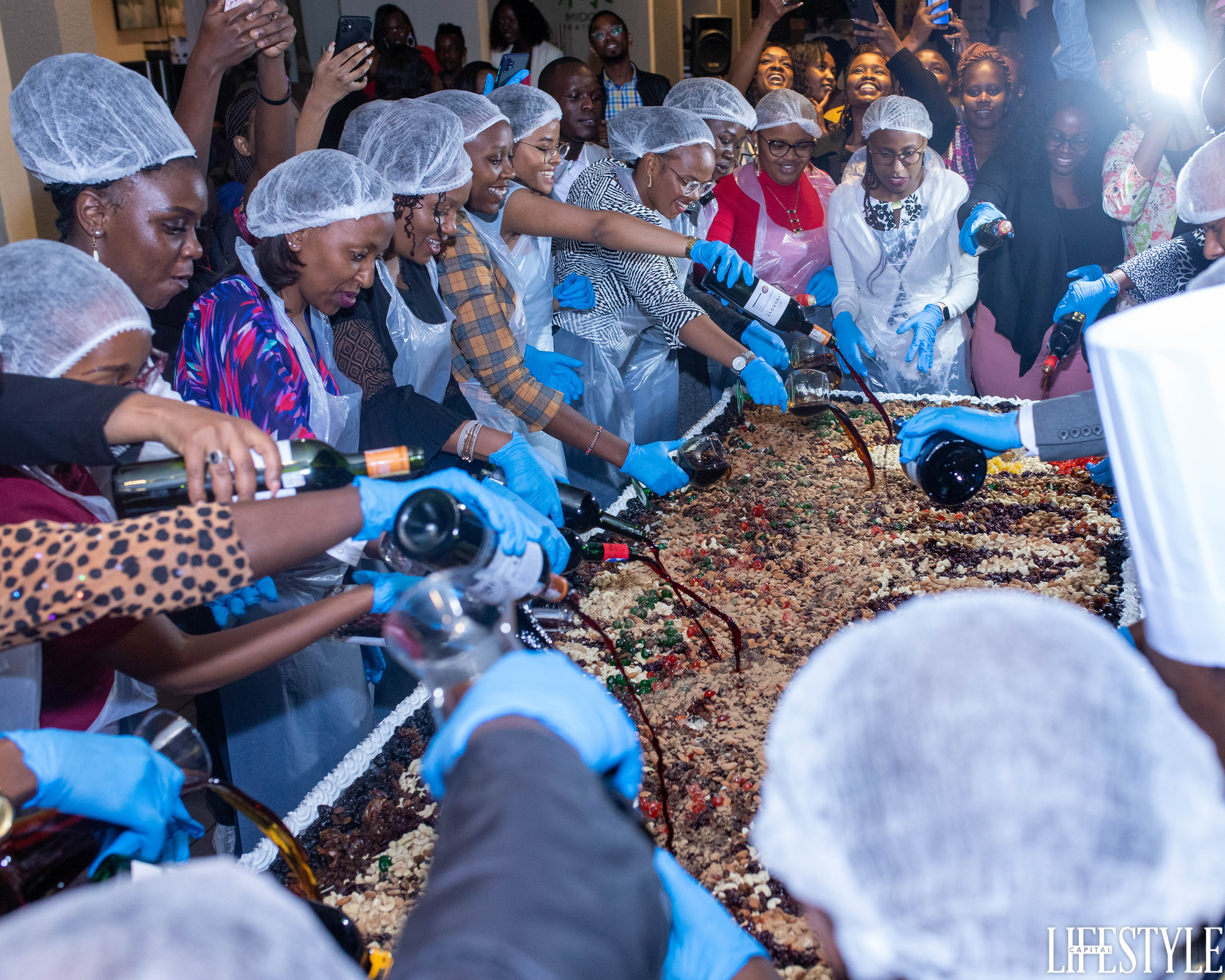 A Cake Mixing Ceremony at Radisson Blu Hotel & Residence, Nairobi Arboretum