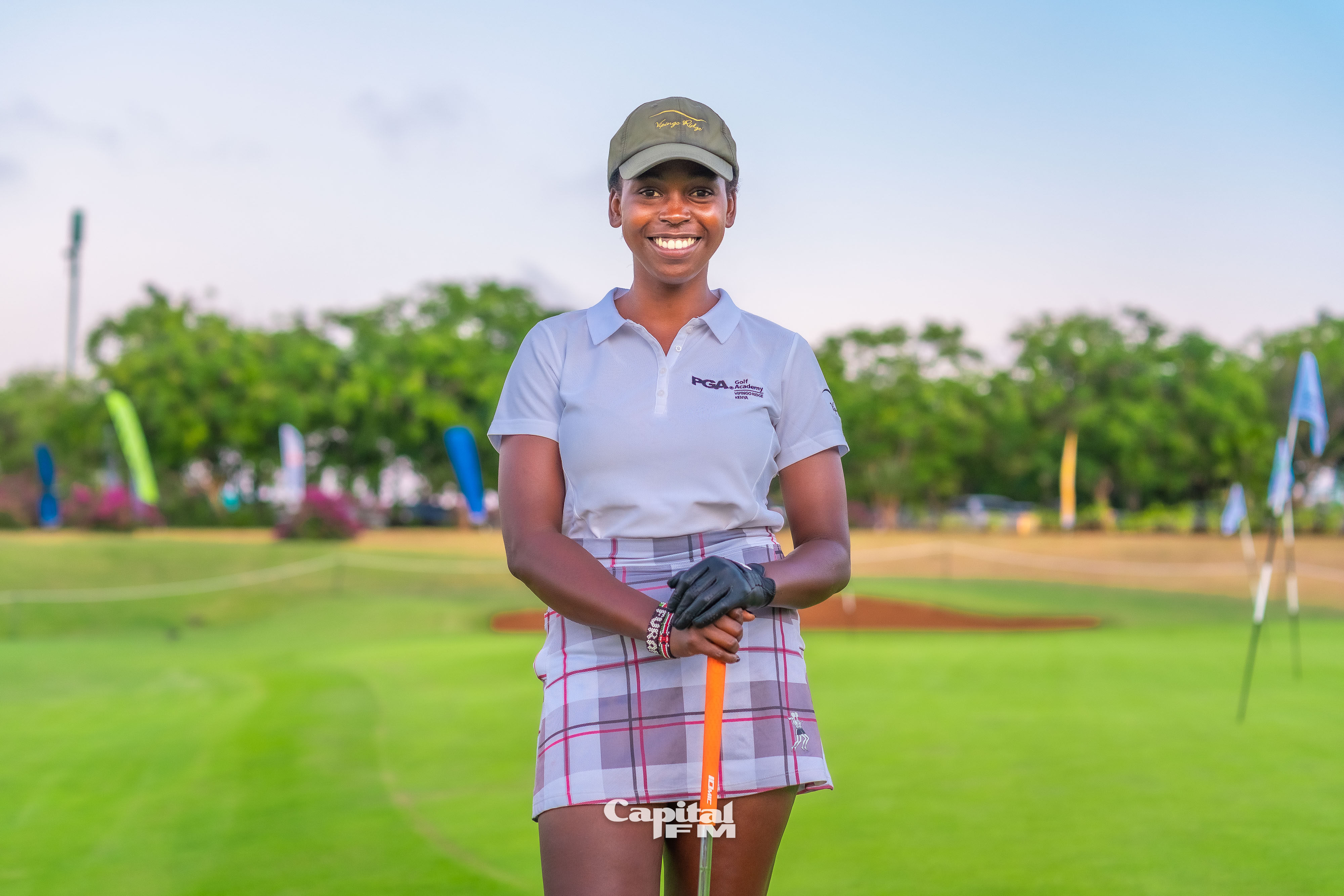 25 year old Kenyan Golfer Naomi Wafula making history at Magical Kenya Ladies Open
