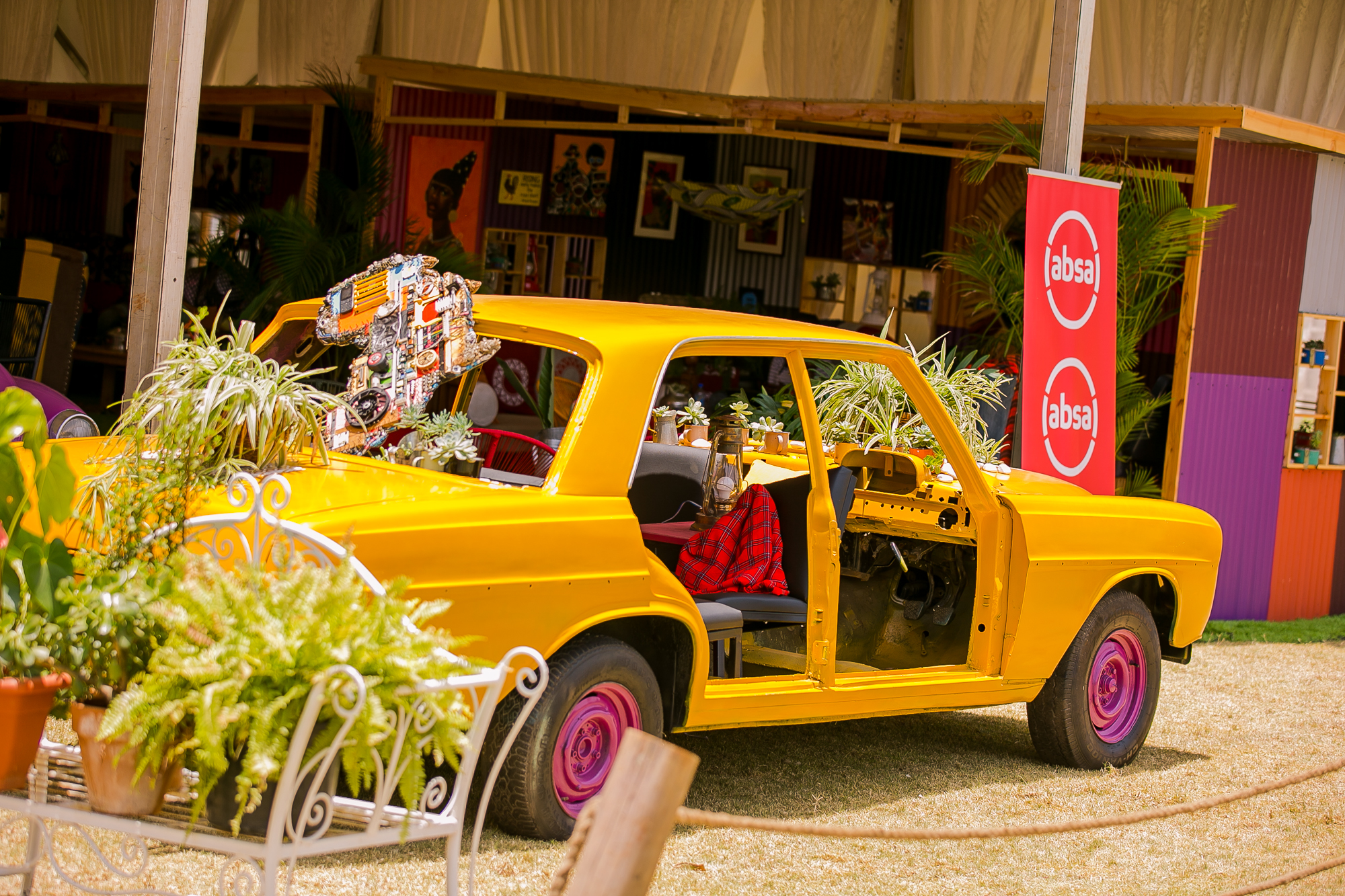 Absa VIP Pavilion at Magical Kenya Open: A Must See, A Beautiful Masterpiece
