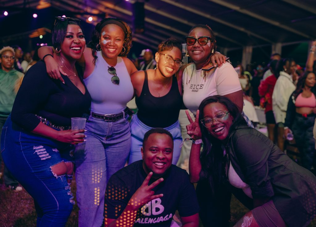 Millennial Cookout guests enjoying the music