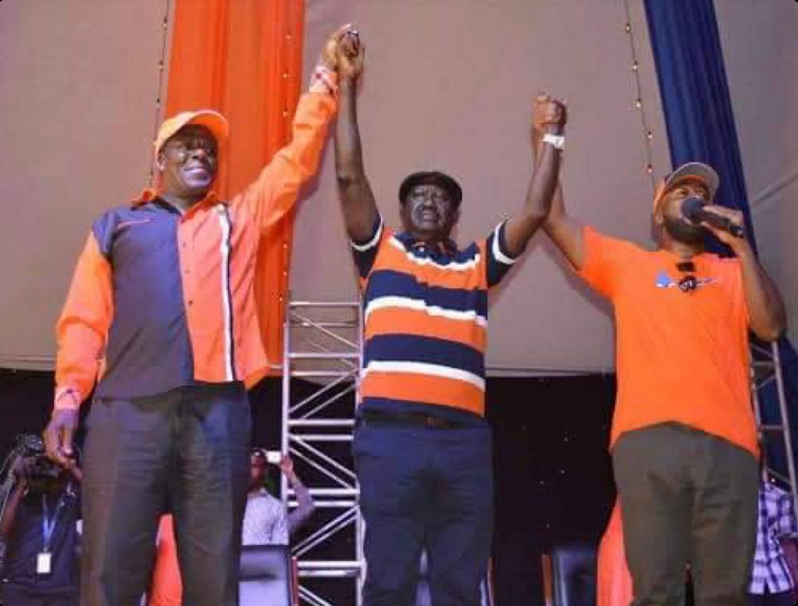 Odinga, Oparanya and Joho seeking ODM presidential ticket