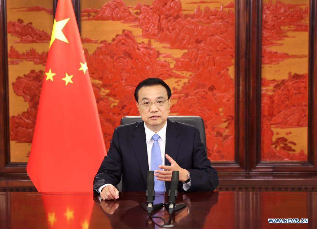 Chinese premier urges green recovery for mankind’s better future