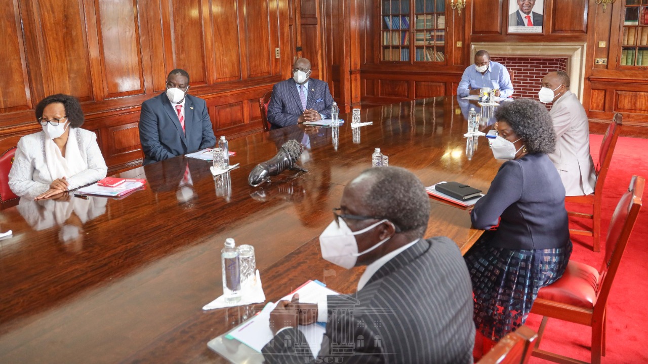 Uhuru receives KCSE results ahead of public release