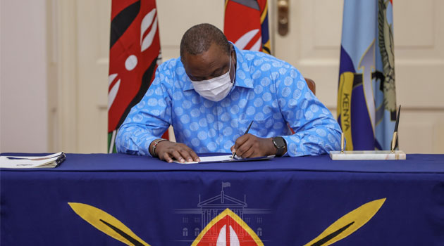 Uhuru signs Revenue Bill capping county allocations at Sh370bn