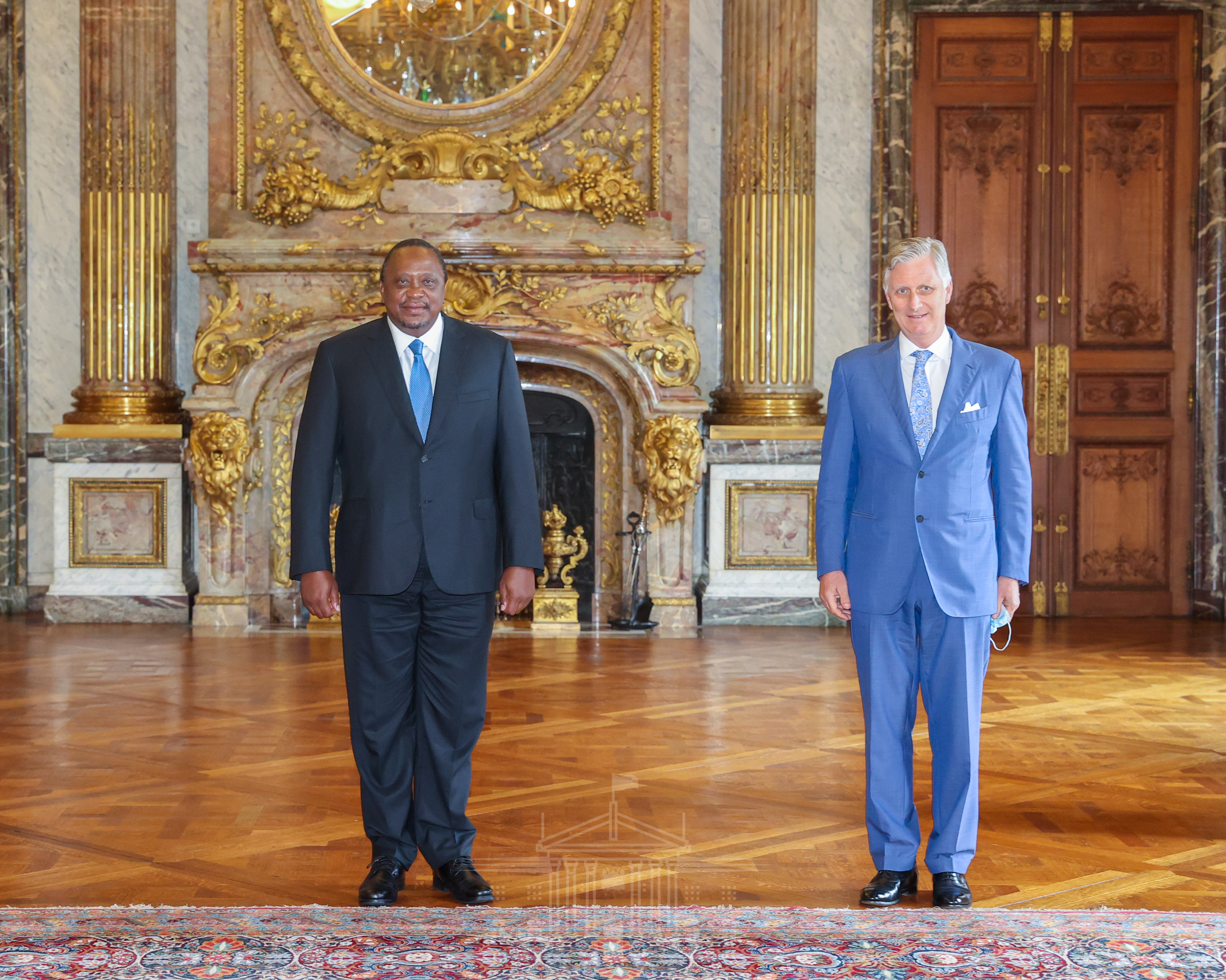 President Kenyatta in Belgium for 2-day official visit