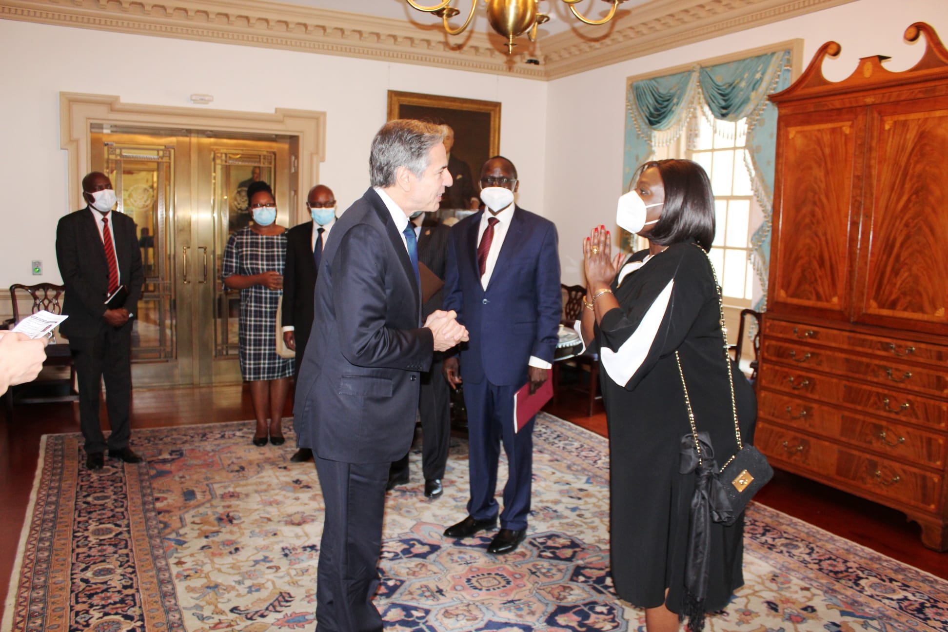 CS Omamo holds bilateral talks with US Secretary of State Blinken