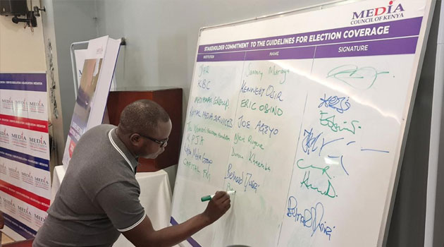 Media stakeholders commit to revised election reporting guidelines